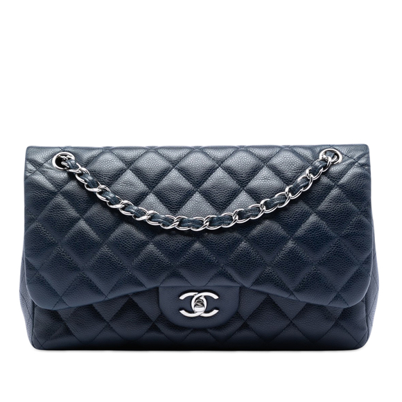 Chanel Handbags - Pre-Loved Chanel Jumbo Classic Caviar Double Flap